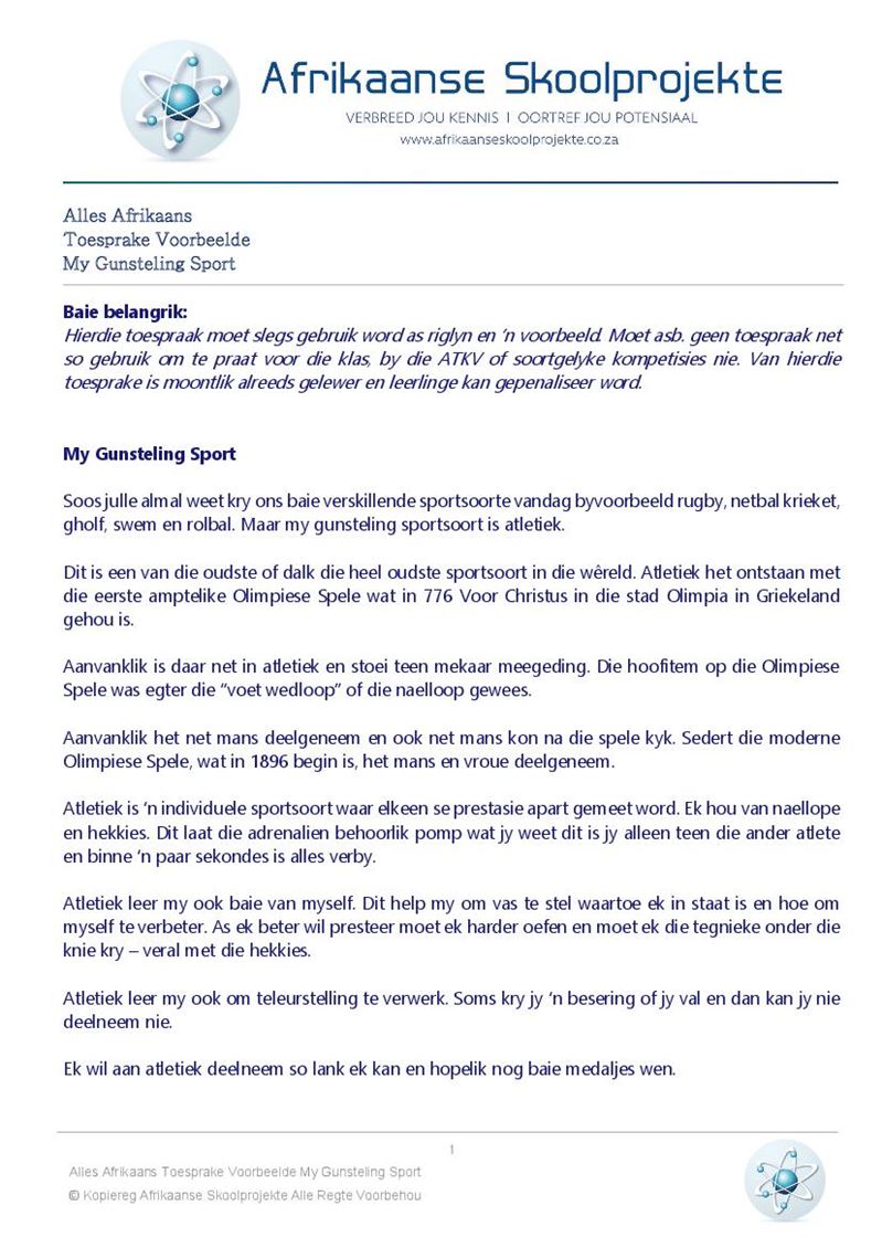 Alles Afrikaans Huistaal