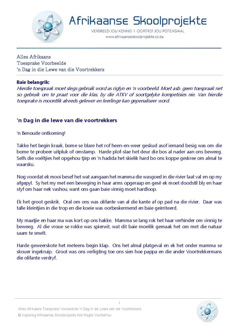 Alles Afrikaans Huistaal