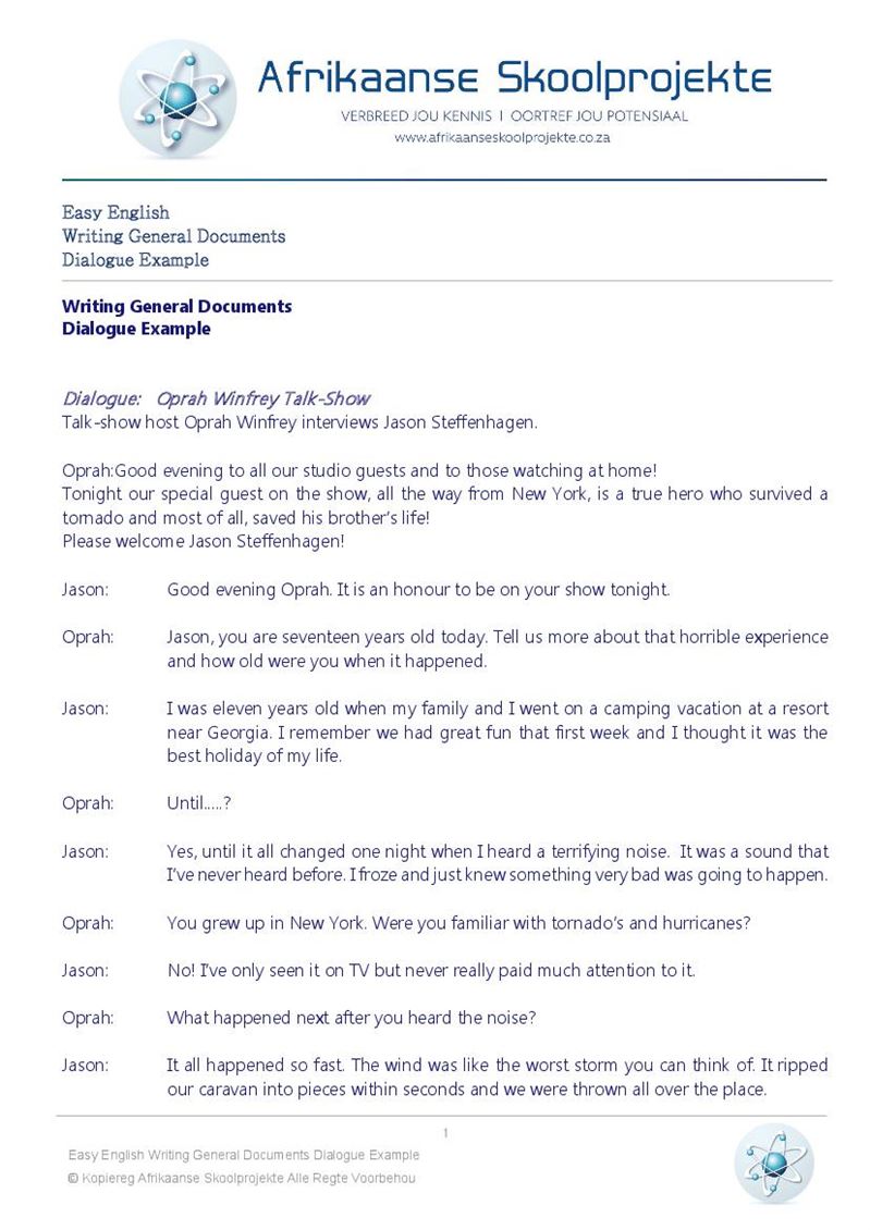 Easy English First Additional Language