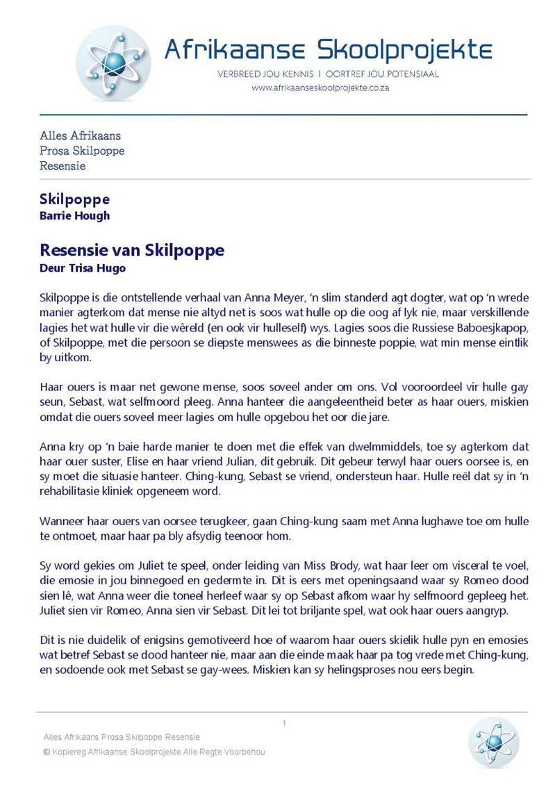 Alles Afrikaans Huistaal